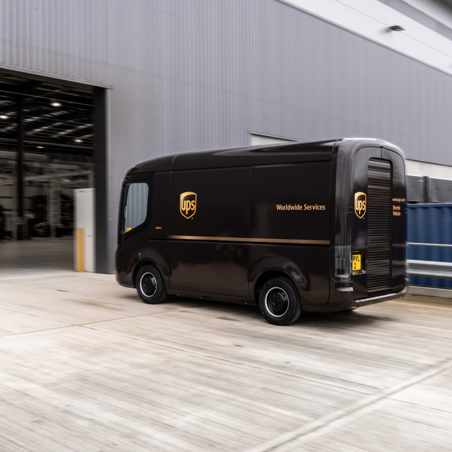 UPS vans by Arrival electric vehicles