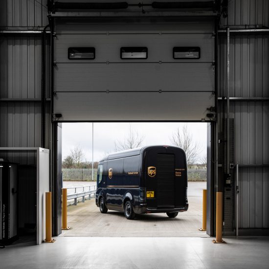 UPS vans by Arrival electric vehicles