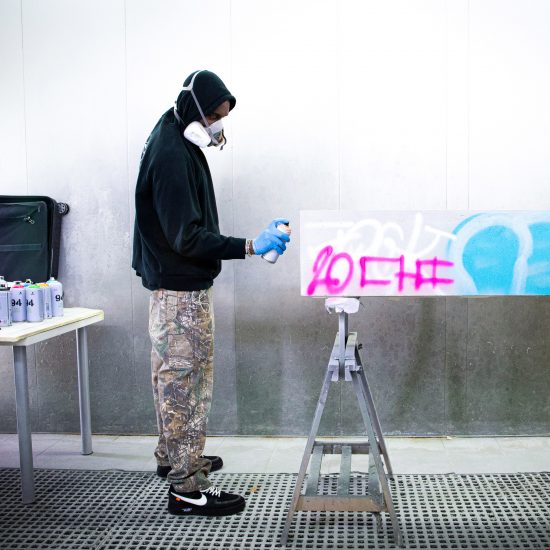 Virgil Abloh channels brutalism for concrete Efflorescence furniture series