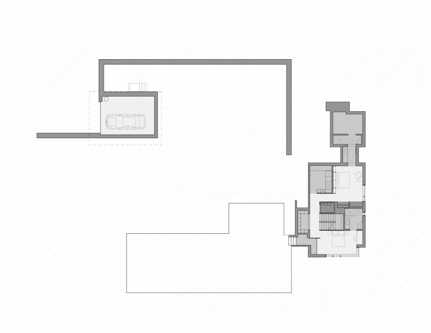 Whidbey Island Farm by Mwworks Lower Ground Floor Plan