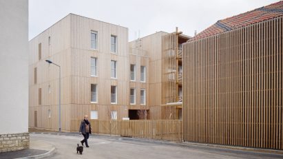 Odile Guzy Architectes' social housing scheme in Chalon-sur-Saône, France