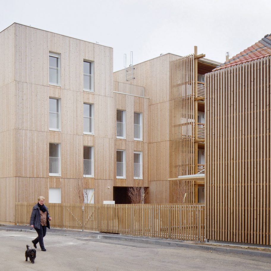 Odile Guzy Architectes' social housing scheme in Chalon-sur-Saône, France
