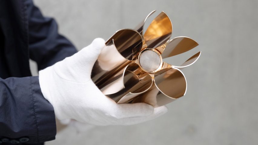 Tokyo 2020 Olympics torch by Tokujin Yoshioka