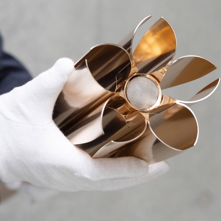 Tokyo 2020 Olympics torch by Tokujin Yoshioka