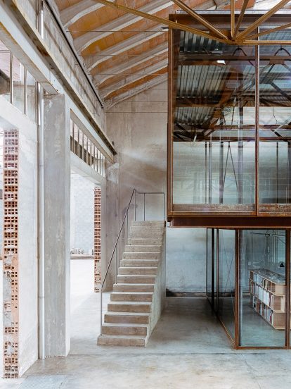 AMAA architecture studio in converted factory in Arzignano