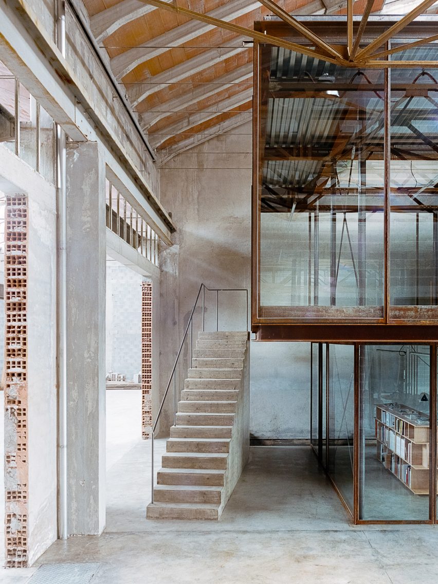 AMAA architecture studio in converted factory in Arzignano