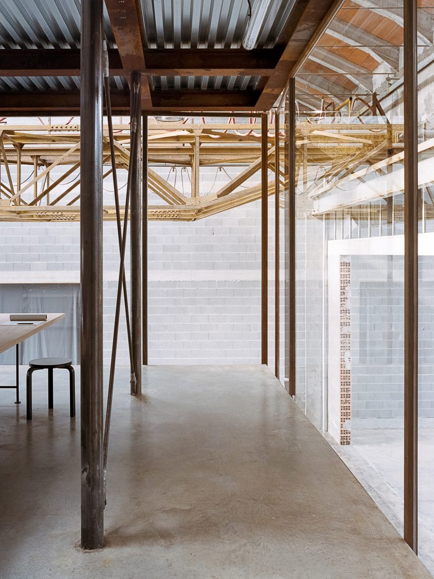 AMAA architecture studio in converted factory in Arzignano