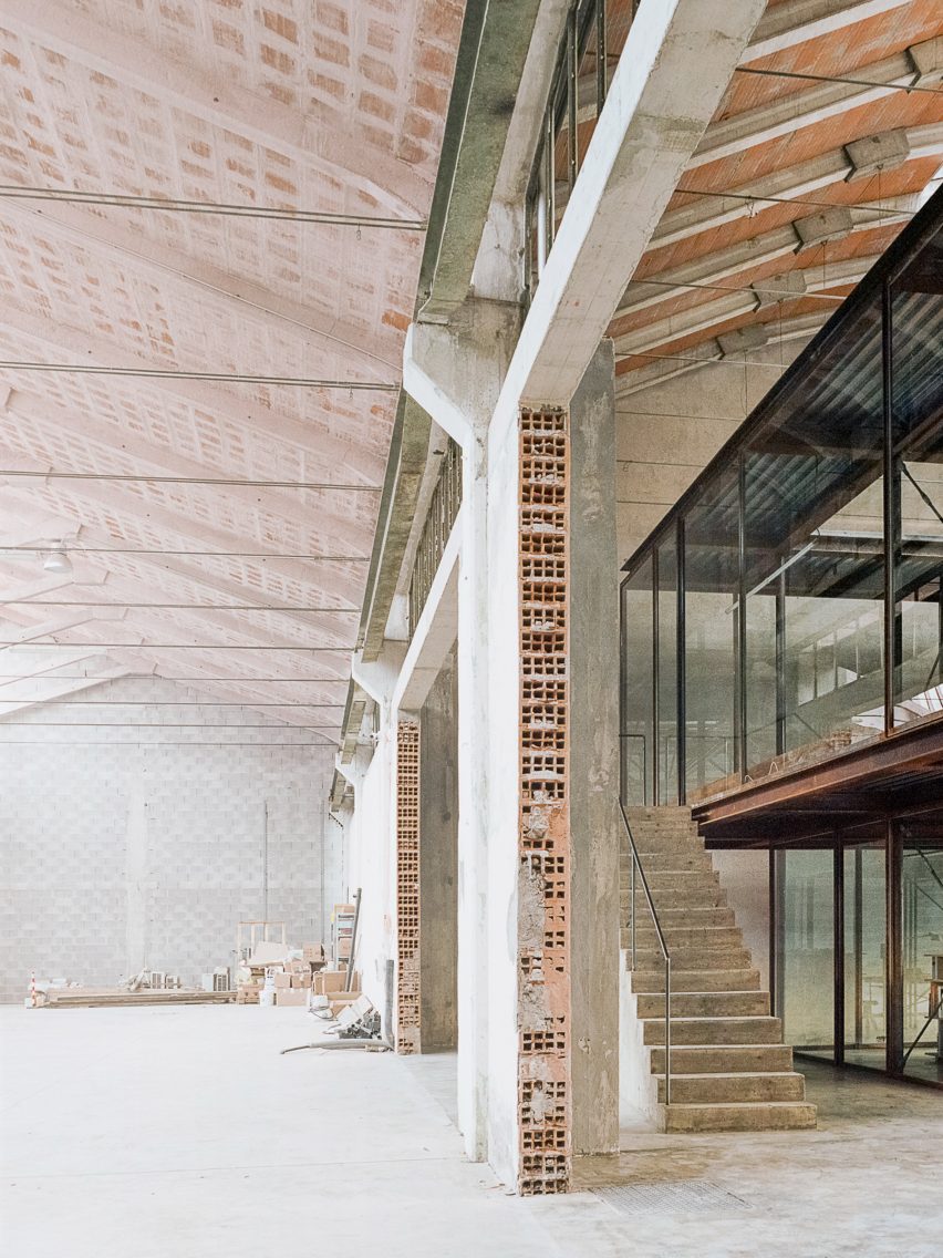 AMAA architecture studio in converted factory in Arzignano