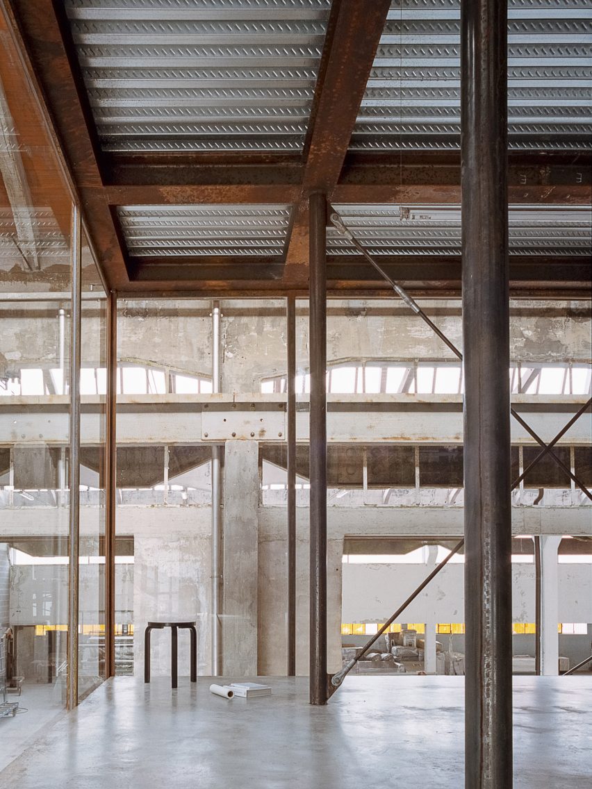 AMAA architecture studio in converted factory in Arzignano