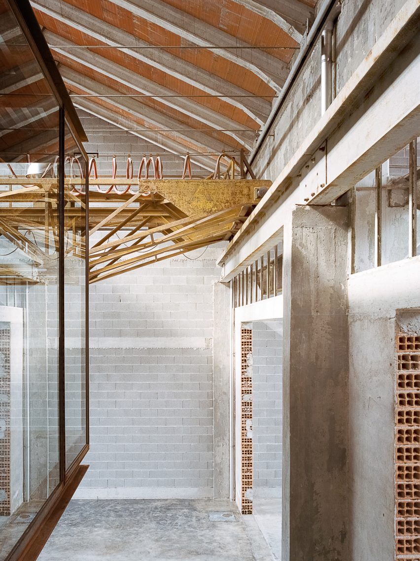 AMAA architecture studio in converted factory in Arzignano