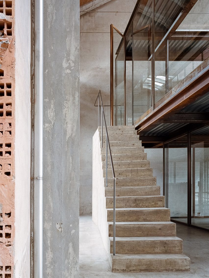 AMAA architecture studio in converted factory in Arzignano