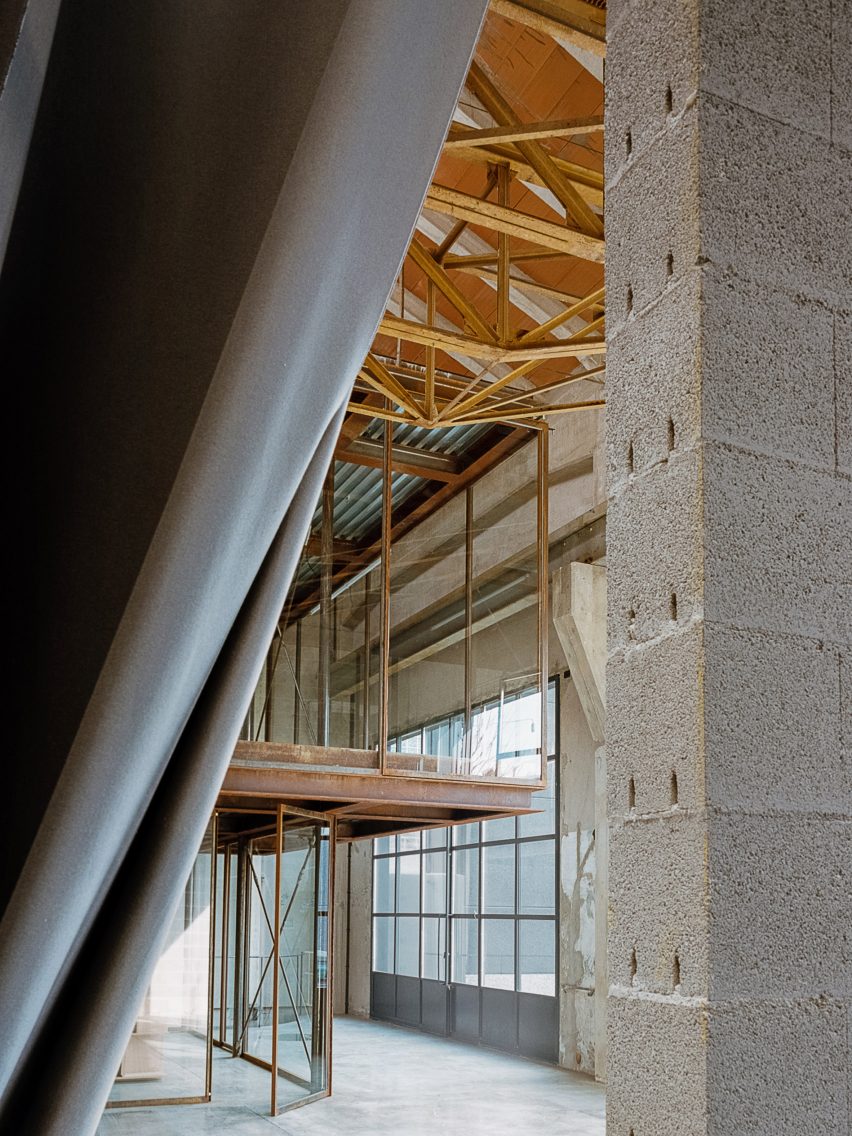 AMAA architecture studio in converted factory in Arzignano