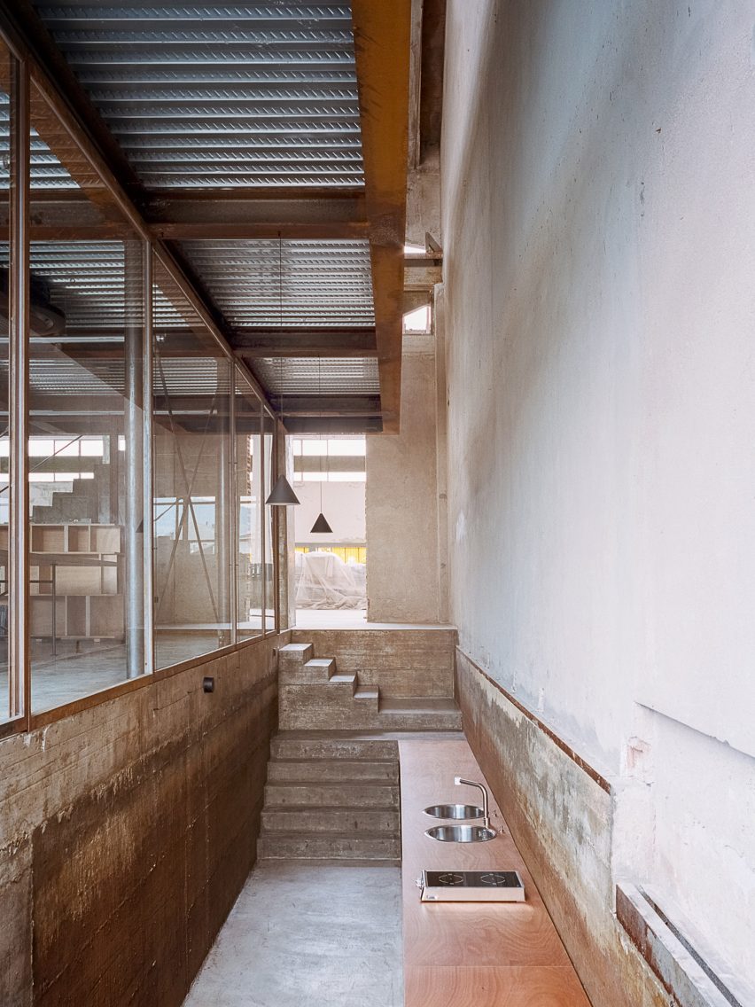 AMAA architecture studio in converted factory in Arzignano