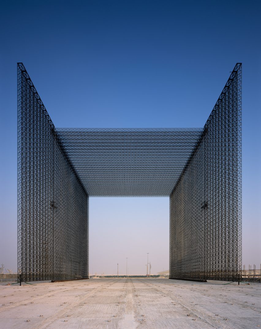 Expo Entry Portals Dubai Expo 2020 by Asif Khan