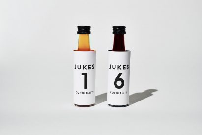 Barber and Osgerby create packaging for "adult cordial" Jukes Cordialities