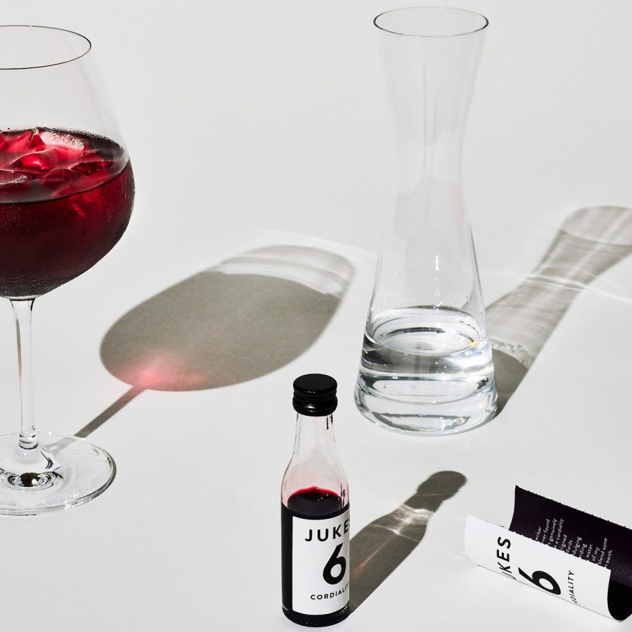 Barber and Osgerby create packaging for "adult cordial" Jukes Cordialities