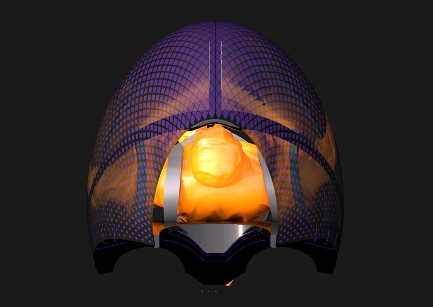 Be a Bat Man by Sun Dayong is a mobile safety device or shield against Coronavirus