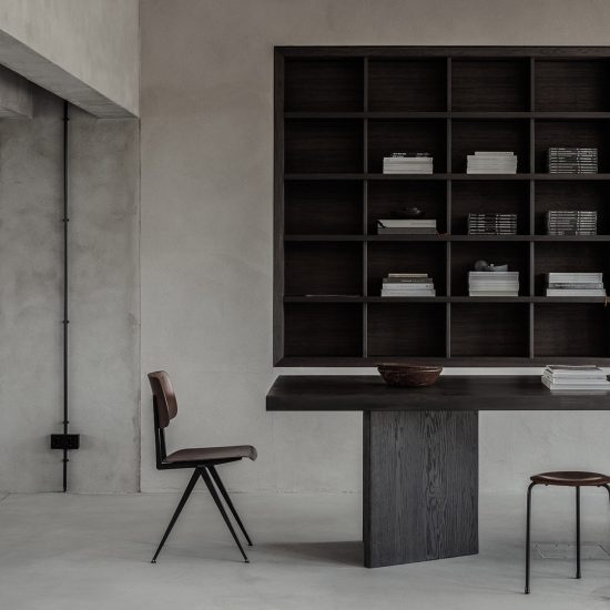 Brutalist Silence co-working space, designed by Annabell Kutucu