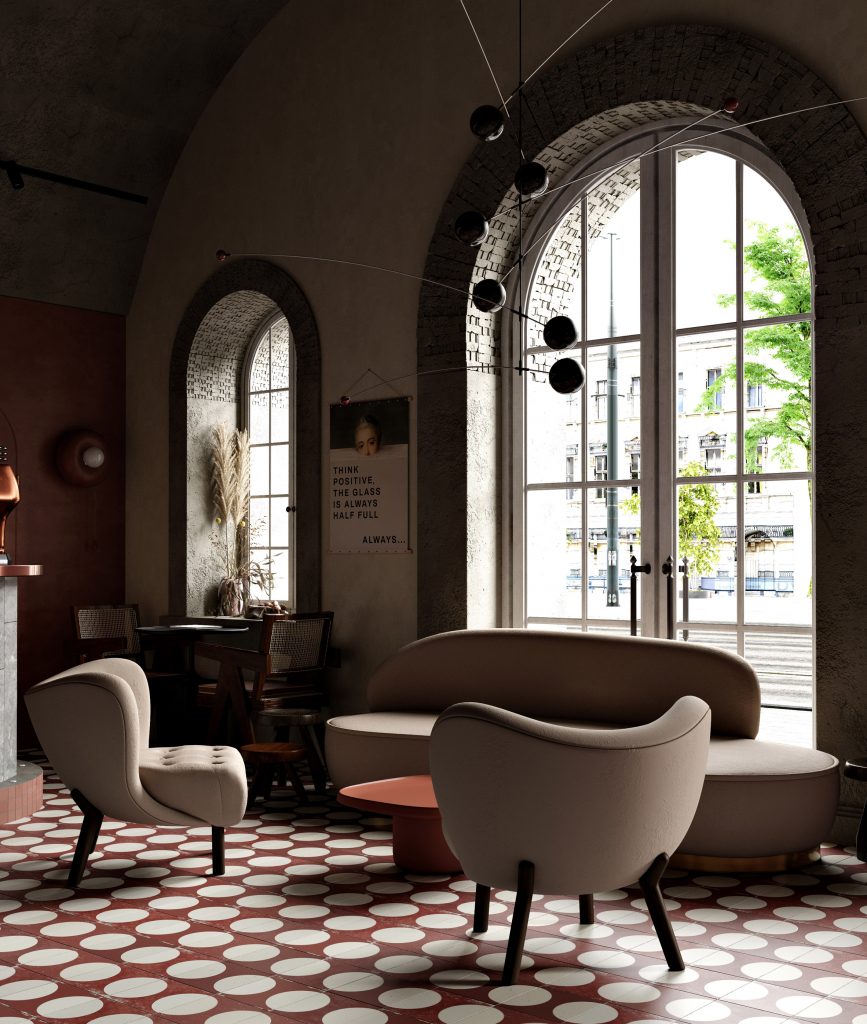 Buhairest bar, designed by Roman Plyus