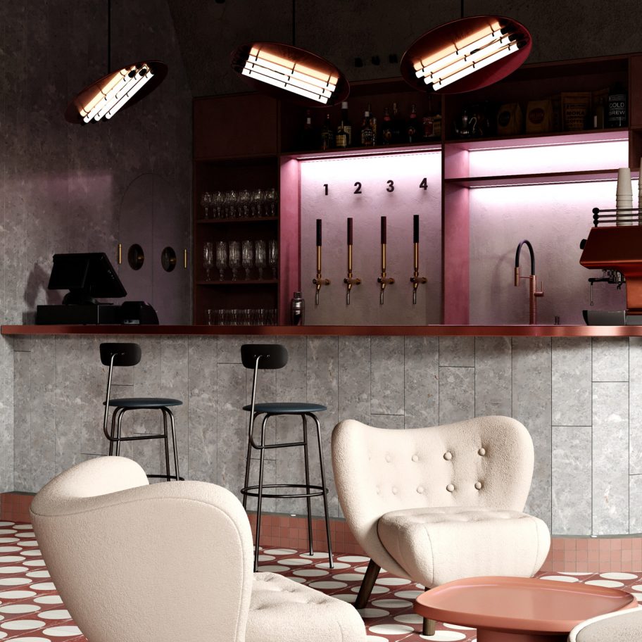 Roman Plyus designs Buhairest bar in Hungary to look good on Instagram