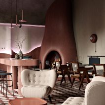 Buhairest bar, designed by Roman Plyus