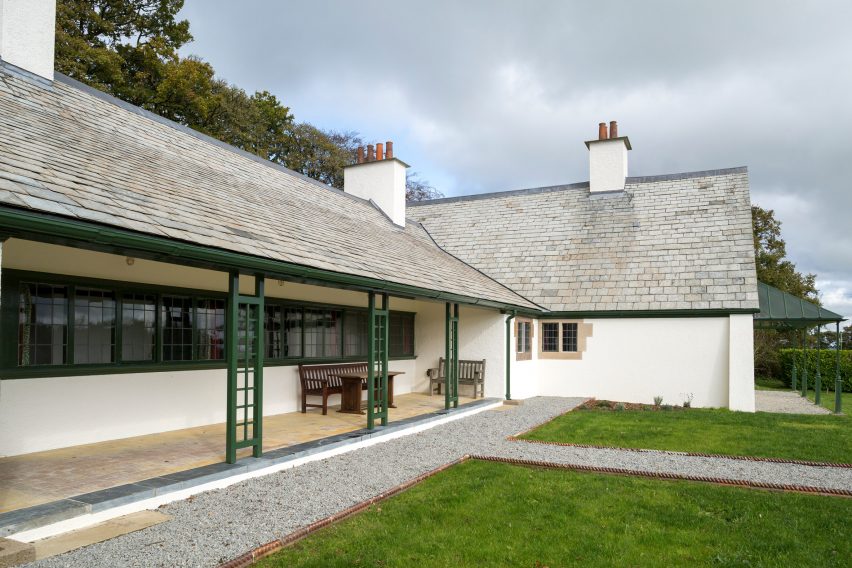 CFA Voysey's Winsford Cottage Hospital in Devon, UK, by Benjamin + Beauchamp Architects for the Landmark Trust
