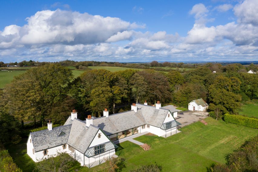 CFA Voysey's Winsford Cottage Hospital in Devon, UK, by Benjamin + Beauchamp Architects for the Landmark Trust