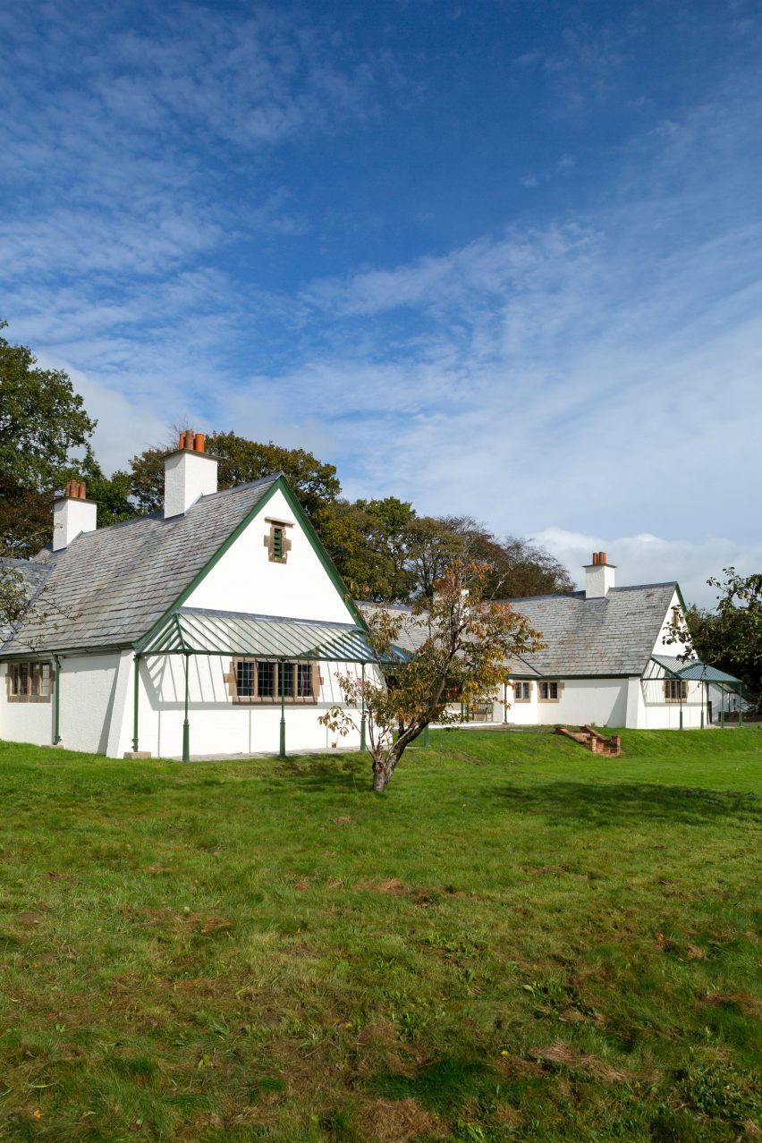 CFA Voysey's Winsford Cottage Hospital in Devon, UK, by Benjamin + Beauchamp Architects for the Landmark Trust