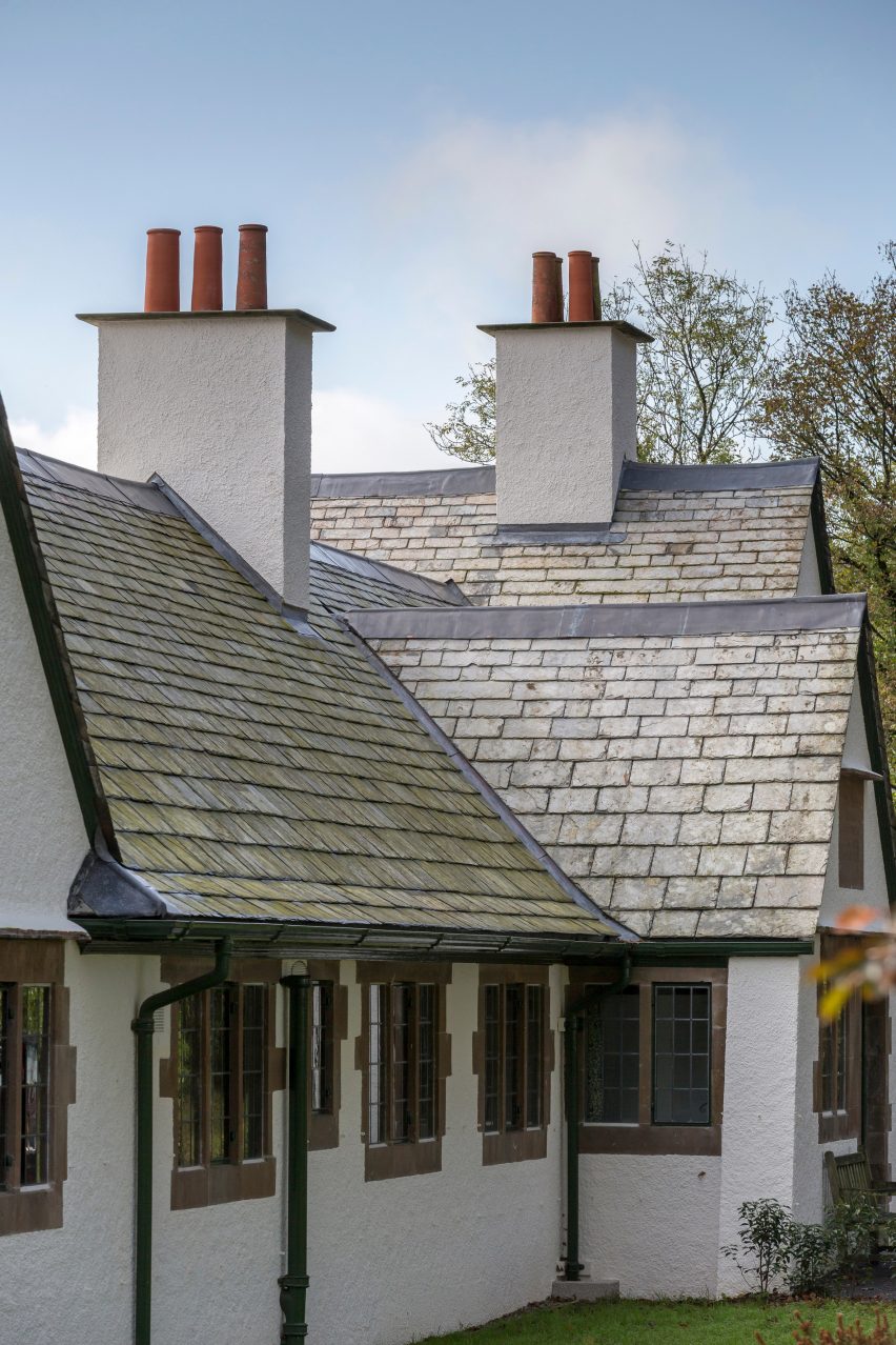 CFA Voysey's Winsford Cottage Hospital in Devon, UK, by Benjamin + Beauchamp Architects for the Landmark Trust