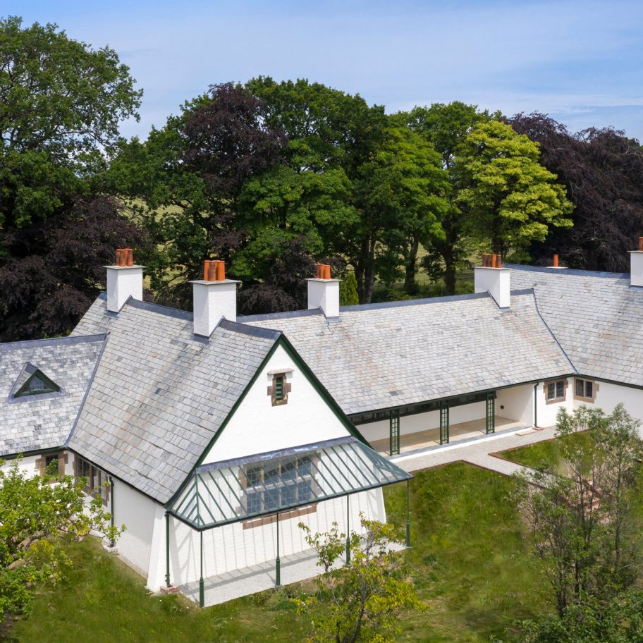 CFA Voysey's Winsford Cottage Hospital in Devon, UK, by Benjamin + Beauchamp Architects for the Landmark Trust