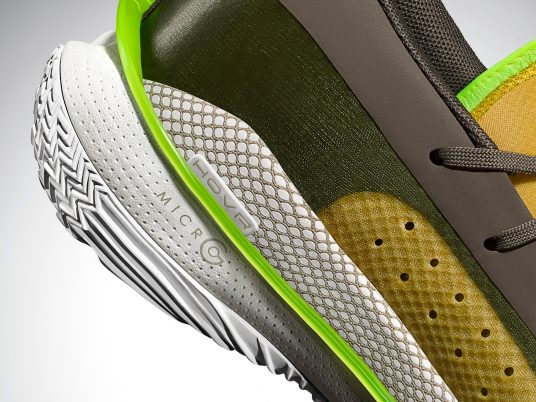 Curry 7 Our History basketball shoe on David Adjaye's African-American history museum