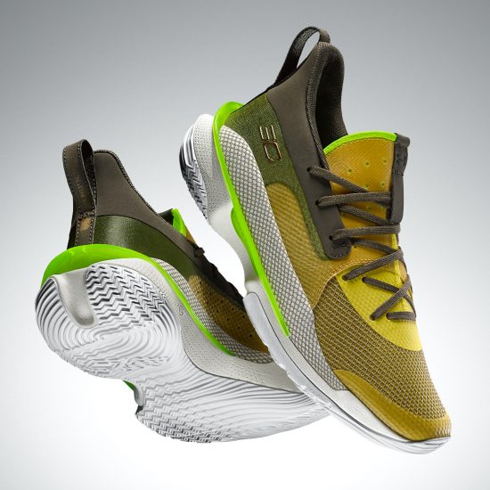 Curry 7 Our History basketball shoe on David Adjaye's African-American history museum
