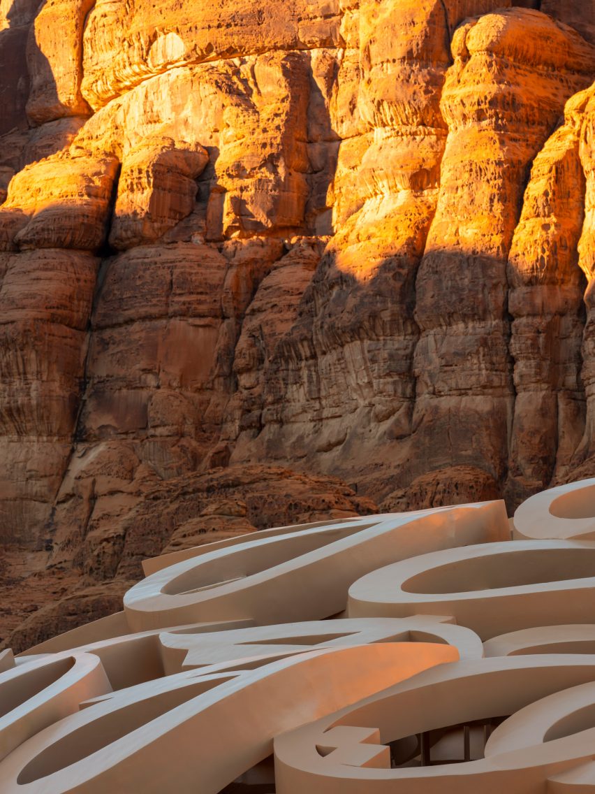 Desert X installs 14 site-specific works in Saudi Arabian desert