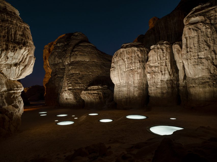 Desert X installs 14 site-specific works in Saudi Arabian desert