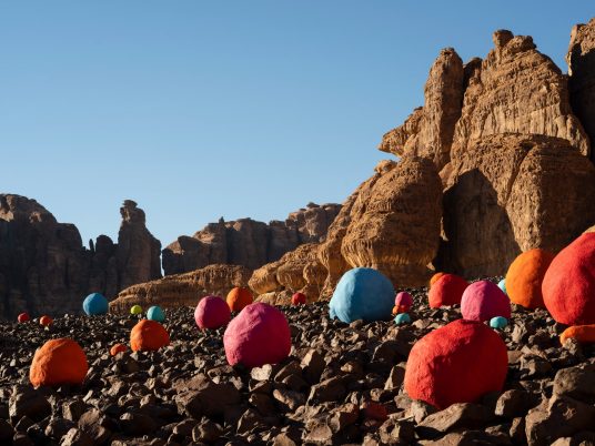 Desert X installs 14 site-specific works in Saudi Arabian desert
