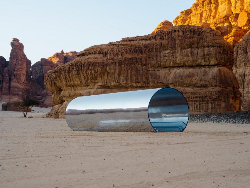 Desert X installs 14 site-specific works in Saudi Arabian desert