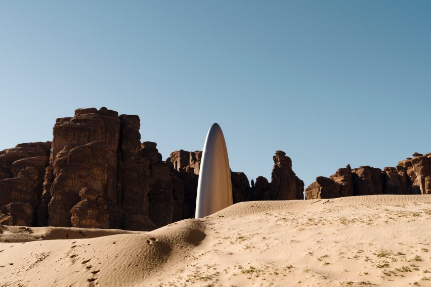 Desert X installs 14 site-specific works in Saudi Arabian desert