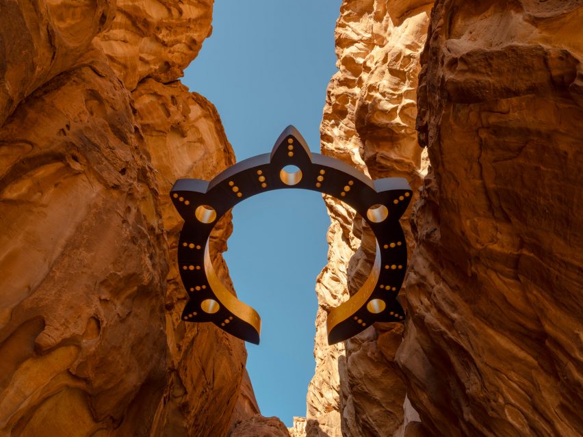 Desert X installs 14 site-specific works in Saudi Arabian desert