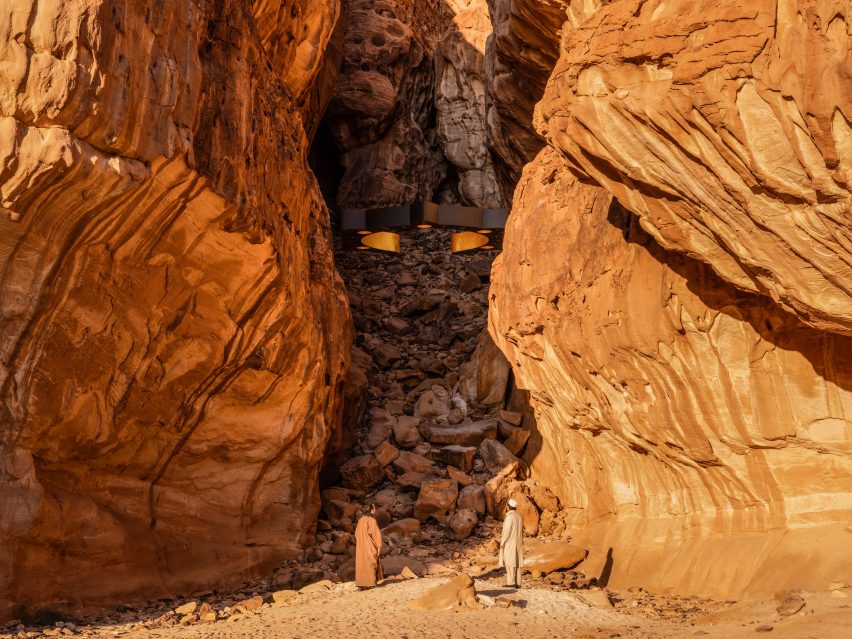 Desert X installs 14 site-specific works in Saudi Arabian desert