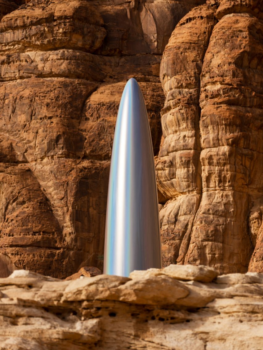 Desert X installs 14 site-specific works in Saudi Arabian desert
