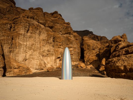 Desert X installs 14 site-specific works in Saudi Arabian desert