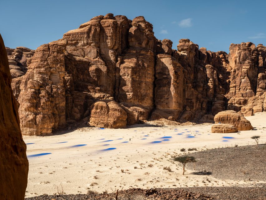 Desert X installs 14 site-specific works in Saudi Arabian desert