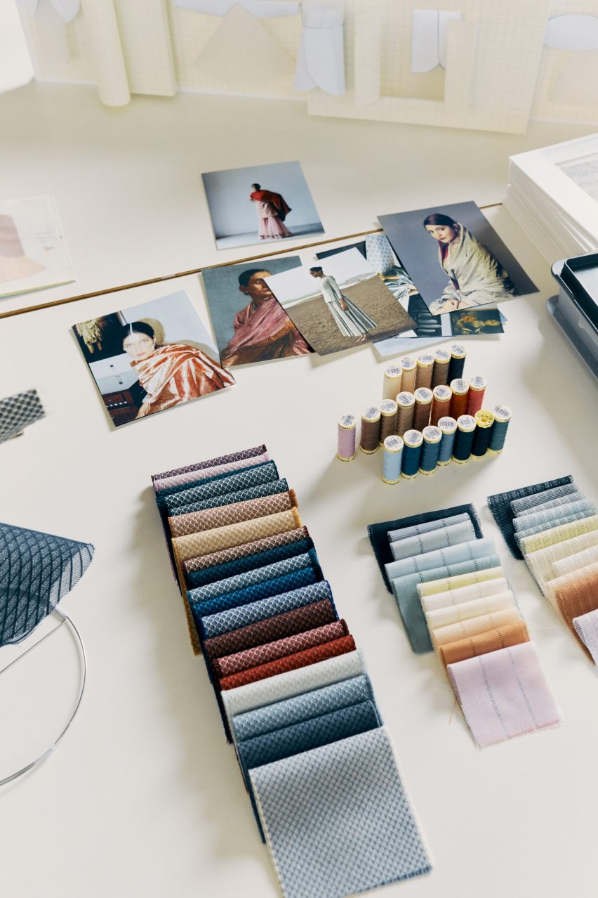 Doshi Levien designs Maya and Jaali fabrics for Kvadrat