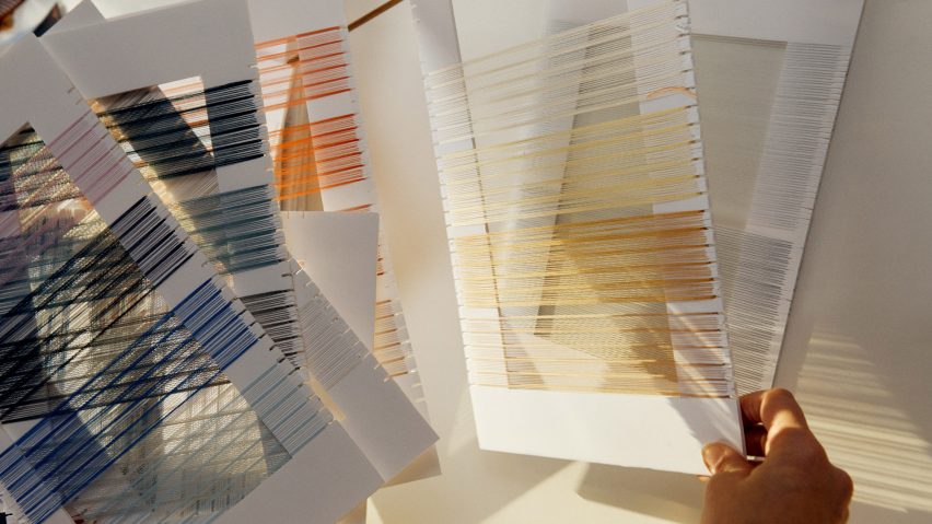 Doshi Levien designs Maya and Jaali fabrics for Kvadrat