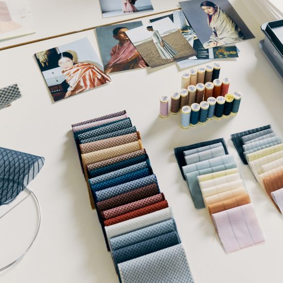 Doshi Levien designs Maya and Jaali fabrics for Kvadrat