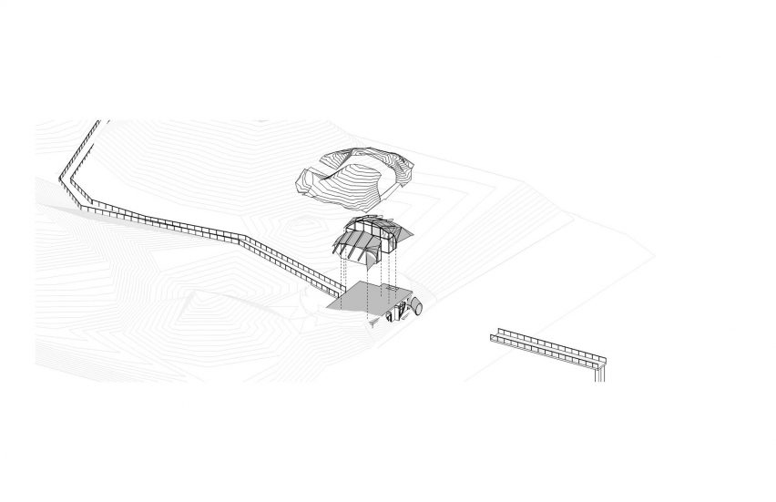 Dune House by Studio Vural Drawing