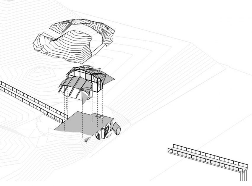 Dune House by Studio Vural Drawing