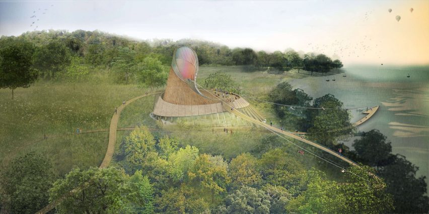 Eden Project Foyle by Grimshaw for Northern Ireland