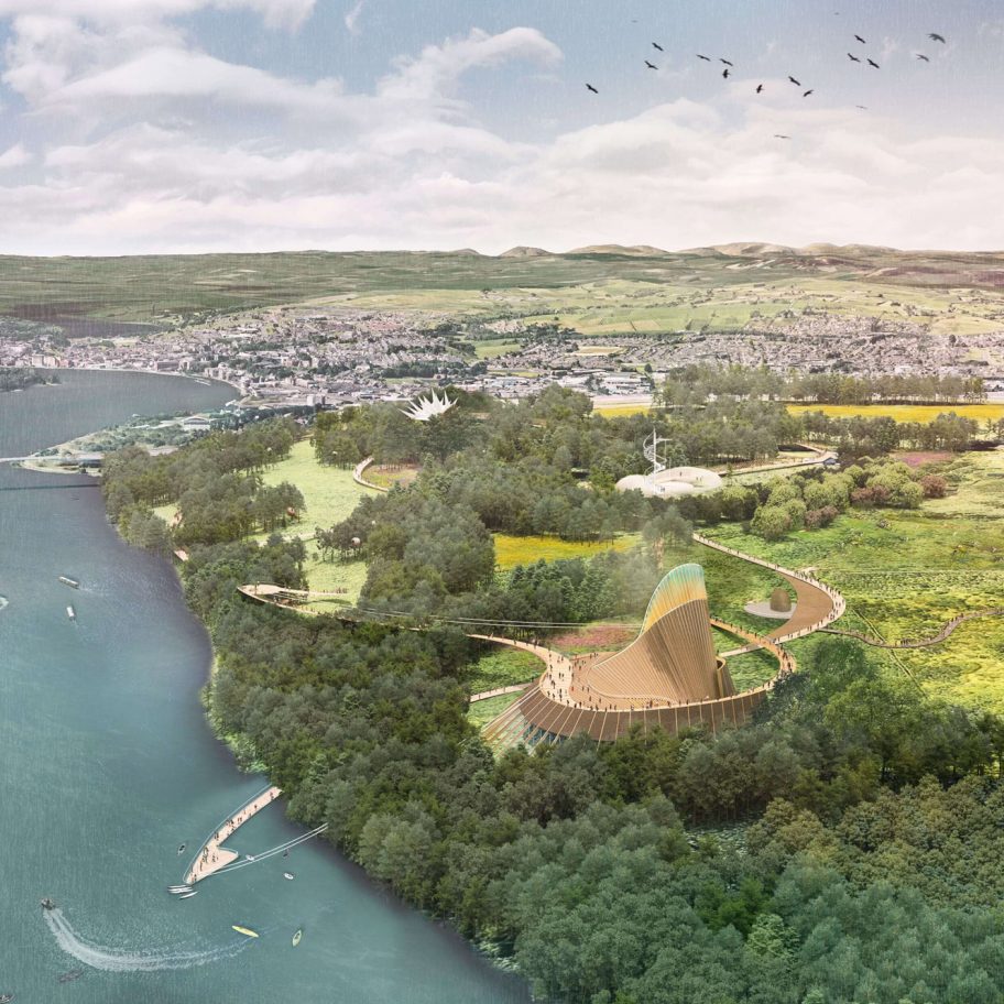 Eden Project Foyle by Grimshaw for Northern Ireland
