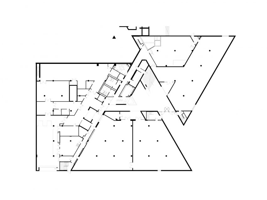 Eskenazi Museum Renovation bu Ennead Architects Ground Floor Plan